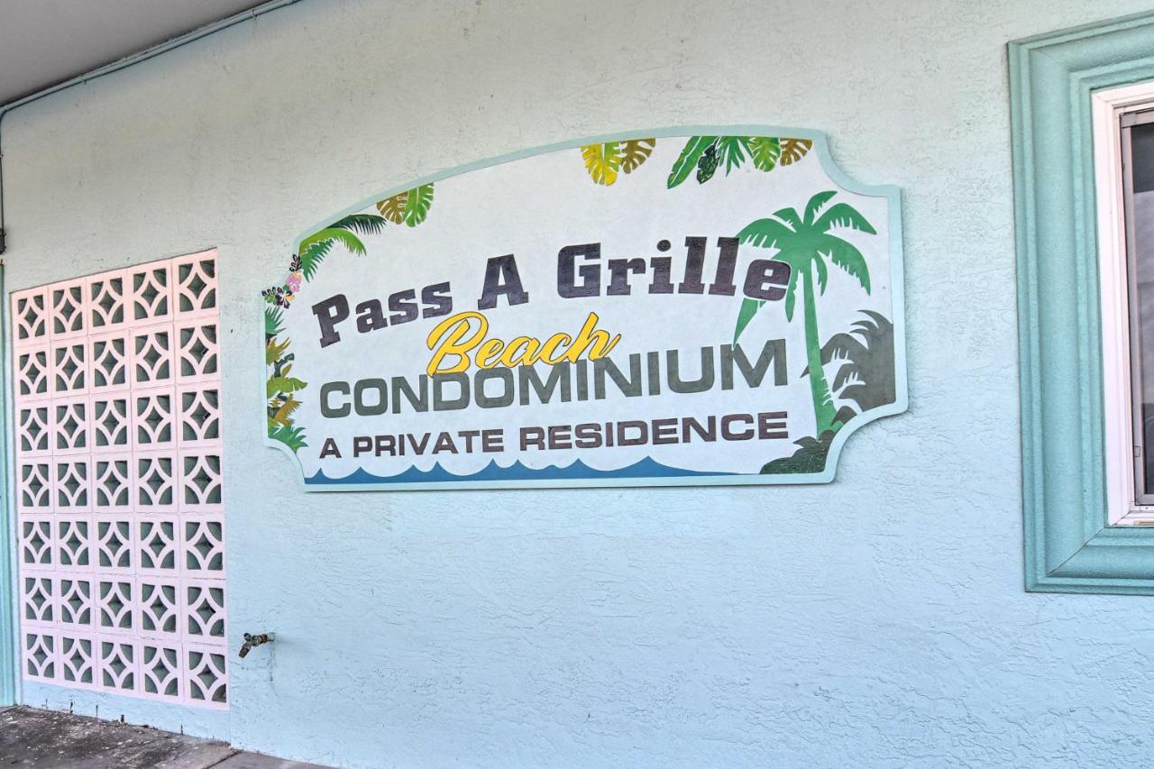 Idyllic Pass-A-Grille Studio - Walk To The Beach! St. Pete Beach Dış mekan fotoğraf